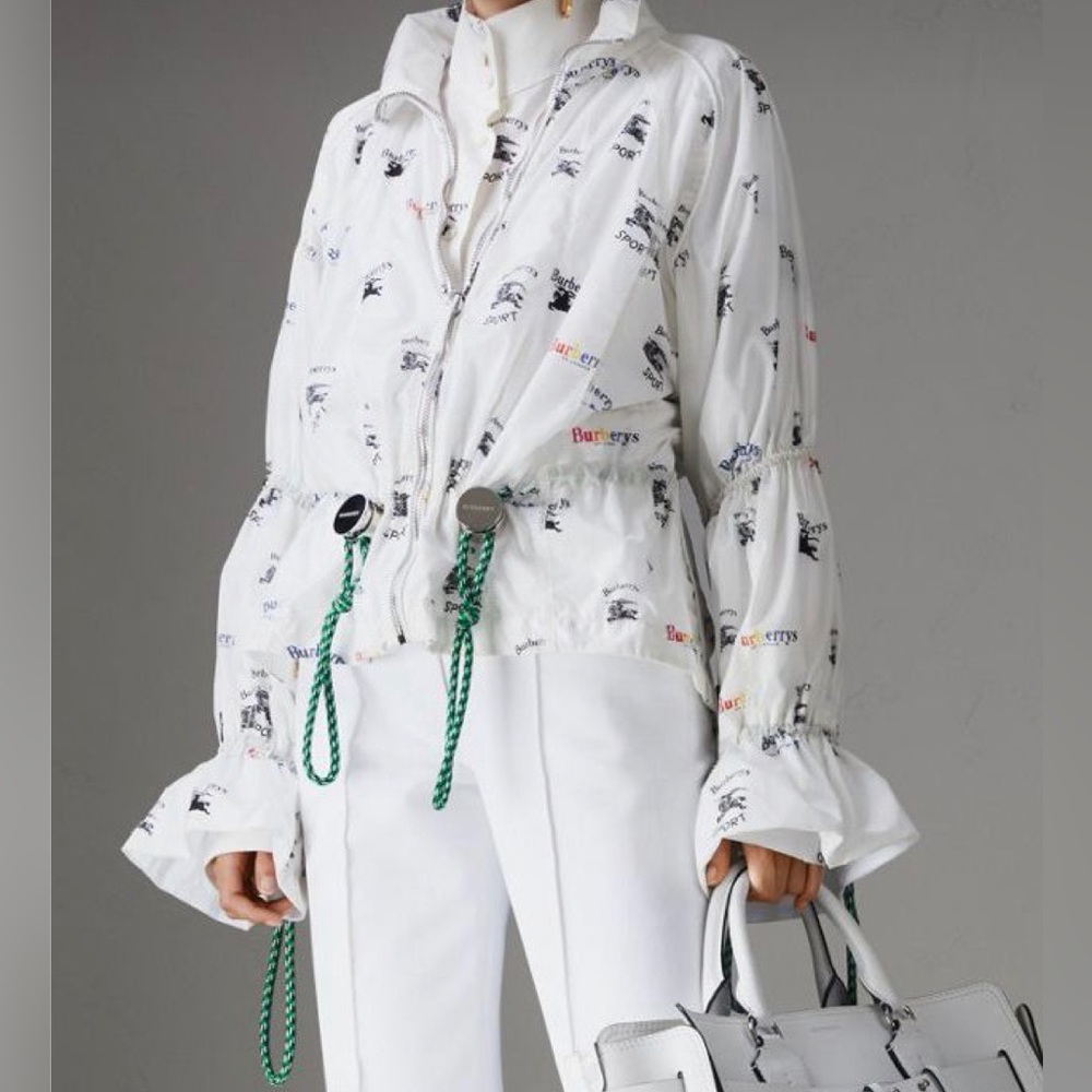 Burberry Shell Jacket, archive logos